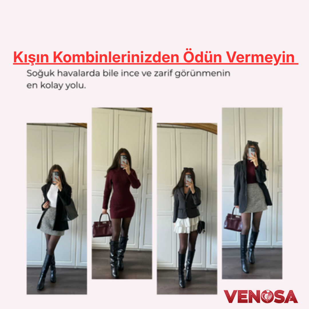 Venosa®: Peluş Toparlayıcı Kışlık Tayt
